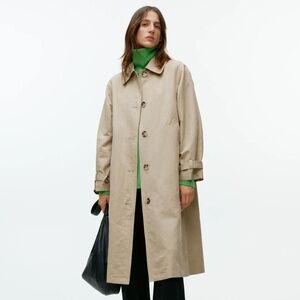 Arket Cotton Linen Coat